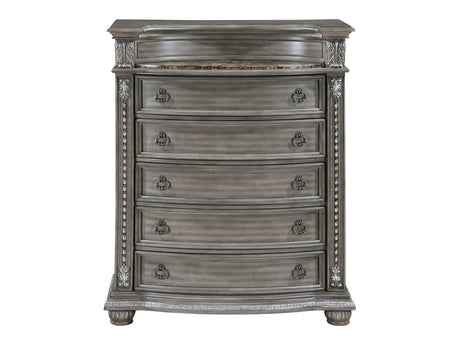 Bennington Gray Chest - Ornate Home