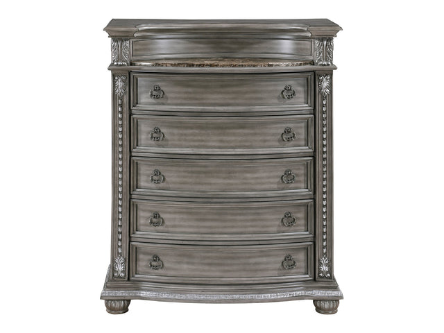 Bennington Gray Chest - Ornate Home