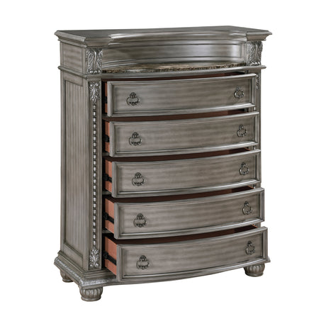 Bennington Gray Chest - Ornate Home