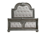 Bennington Gray Eastern King Bed - Ornate Home