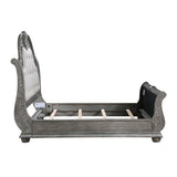 Bennington Gray Eastern King Bed - Ornate Home