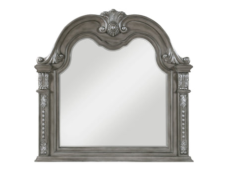 Bennington Gray Mirror - Ornate Home