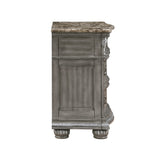 Bennington Gray Nightstand - Ornate Home