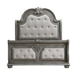 Bennington Gray Queen Bed - Ornate Home