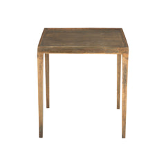 Benson Vintage Brass Side Table - Ornate Home