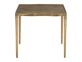 Benson Vintage Brass Side Table - Ornate Home