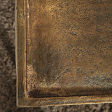 Benson Vintage Brass Side Table - Ornate Home