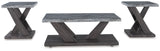 Bensonale Brown/Gray Occasional Table Set (Set of 3) (Online Special Price) - Ornate Home