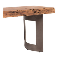 Bent Brown Large Bench - Ornate Home