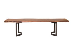 Bent Brown Small Dining Table - Ornate Home