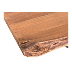 Bent Brown Small Dining Table - Ornate Home