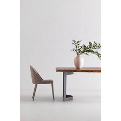 Bent Brown Small Dining Table - Ornate Home