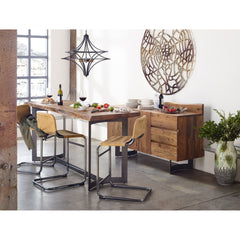 Bent Natural Counter Table - Ornate Home