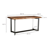 Bent Natural Counter Table - Ornate Home
