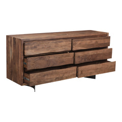 Bent Natural Dresser - Ornate Home