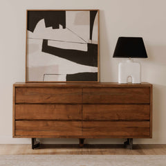 Bent Natural Dresser - Ornate Home