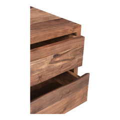 Bent Natural Nightstand - Ornate Home