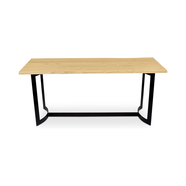 Bent Natural Oak Counter Table - Ornate Home