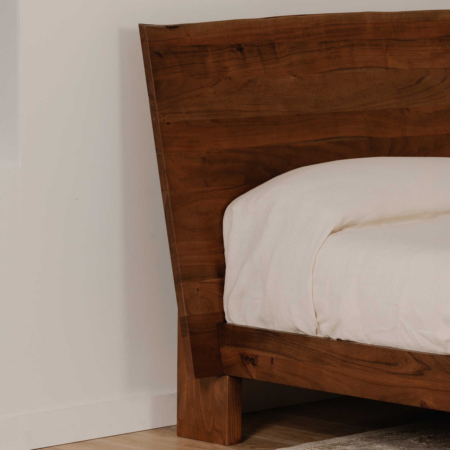 Bent Natural Queen Bed - Ornate Home