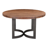 Bent Natural Round Dining Table - Ornate Home