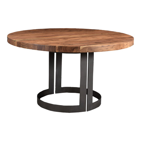 Bent Natural Round Dining Table - Ornate Home