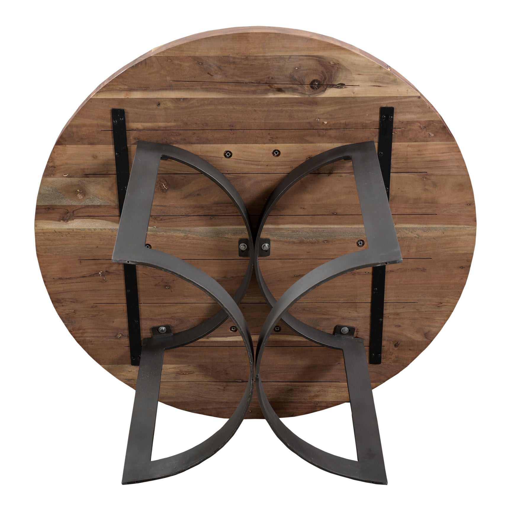 Bent Natural Round Dining Table - Ornate Home