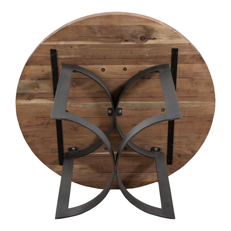 Bent Natural Round Dining Table - Ornate Home