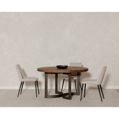 Bent Natural Round Dining Table - Ornate Home