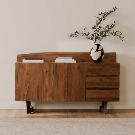 Bent Natural Sideboard - Ornate Home