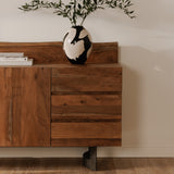 Bent Natural Sideboard - Ornate Home