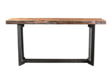 Bent Natural Table Console - Ornate Home