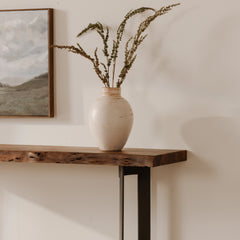 Bent Natural Table Console - Ornate Home
