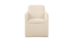 Bent Oat Rolling Arm Chair - Ornate Home