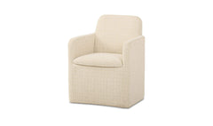 Bent Oat Rolling Arm Chair - Ornate Home