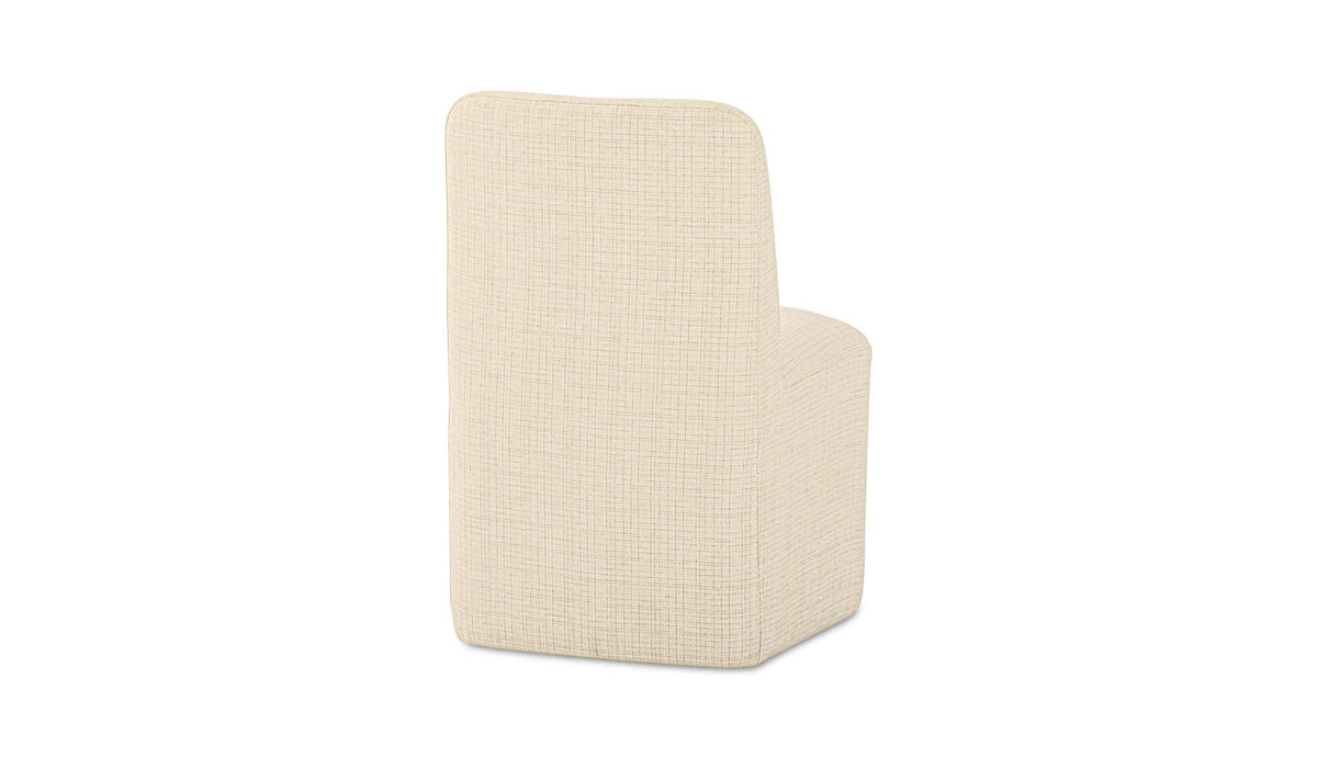 Bent Oat Rolling Dining Chair (Set of 2)