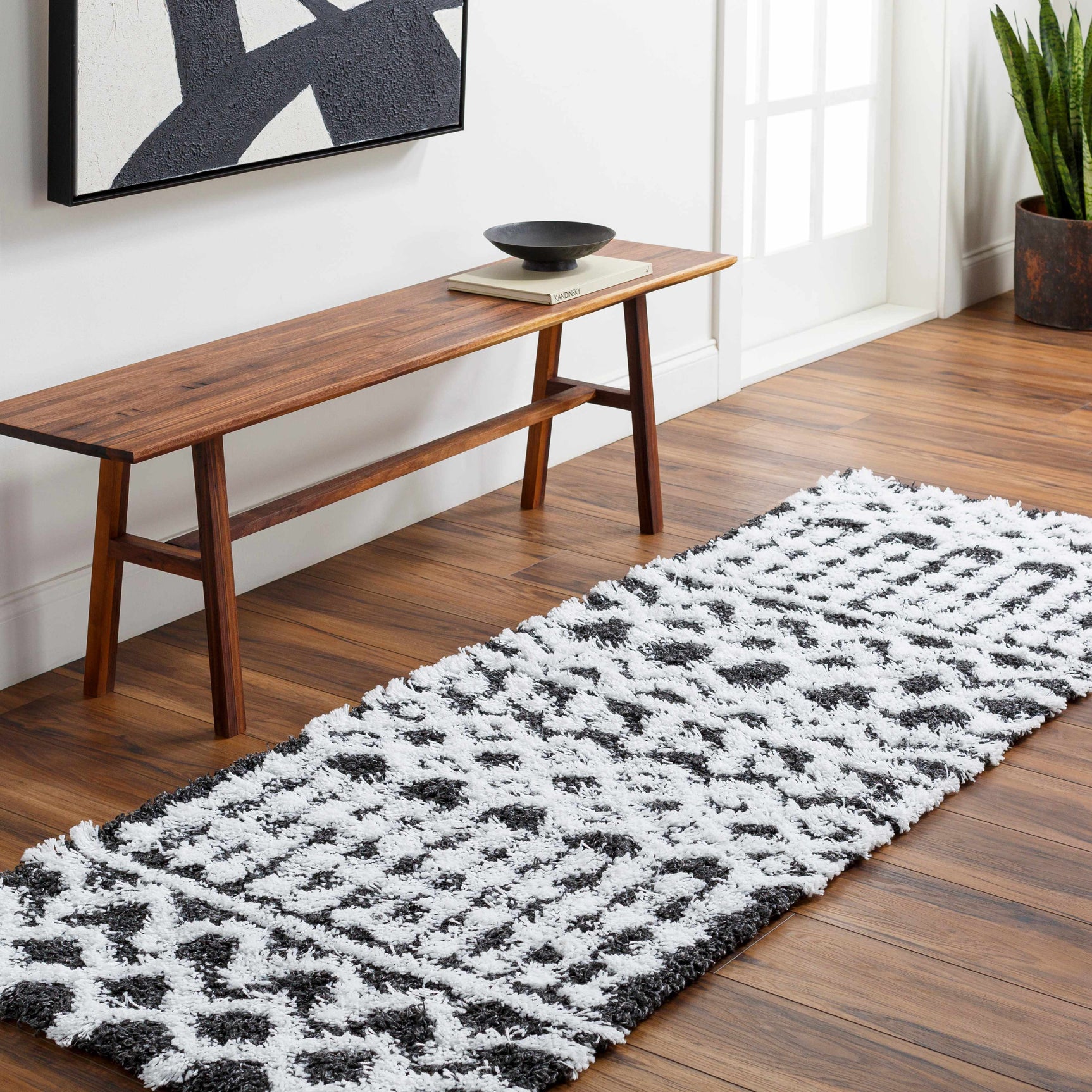 Bente Shag Area Rug - Ornate Home