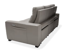 Bentley Dark Espresso/Light Grey 3-Piece Sectional - Ornate Home