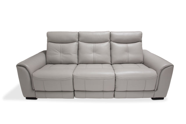 Bentley Dark Espresso/Light Grey 3-Piece Sectional - Ornate Home