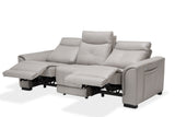 Bentley Dark Espresso/Light Grey 3-Piece Sectional - Ornate Home