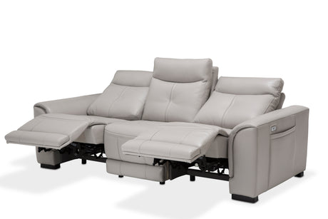 Bentley Dark Espresso/Light Grey 3-Piece Sectional - Ornate Home