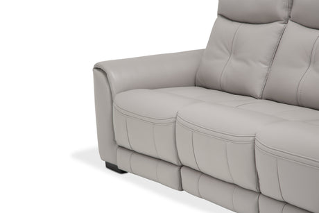 Bentley Dark Espresso/Light Grey 3-Piece Sectional - Ornate Home