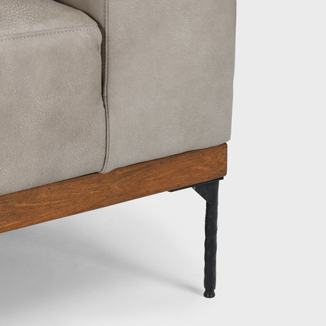 Bentley Overcast Gray Sofa - Ornate Home