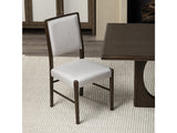 Bentley White/Brown Dining Chair (Set of 2) - Ornate Home