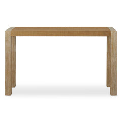 Bentley Woodtone Grasscloth Console Table - Ornate Home