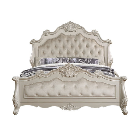 Bently Champagne Eastern King Bed - Ornate Home