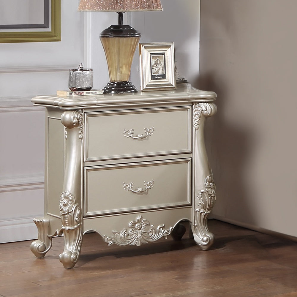 Bently Champagne Nightstand - Ornate Home