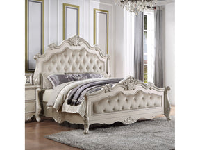 Bently Champagne Queen Bed - Ornate Home