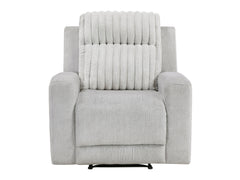 Benton Light-Gray Reclining Chair - Ornate Home