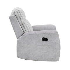 Benton Light-Gray Reclining Chair - Ornate Home