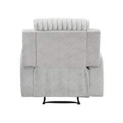 Benton Light-Gray Reclining Chair - Ornate Home